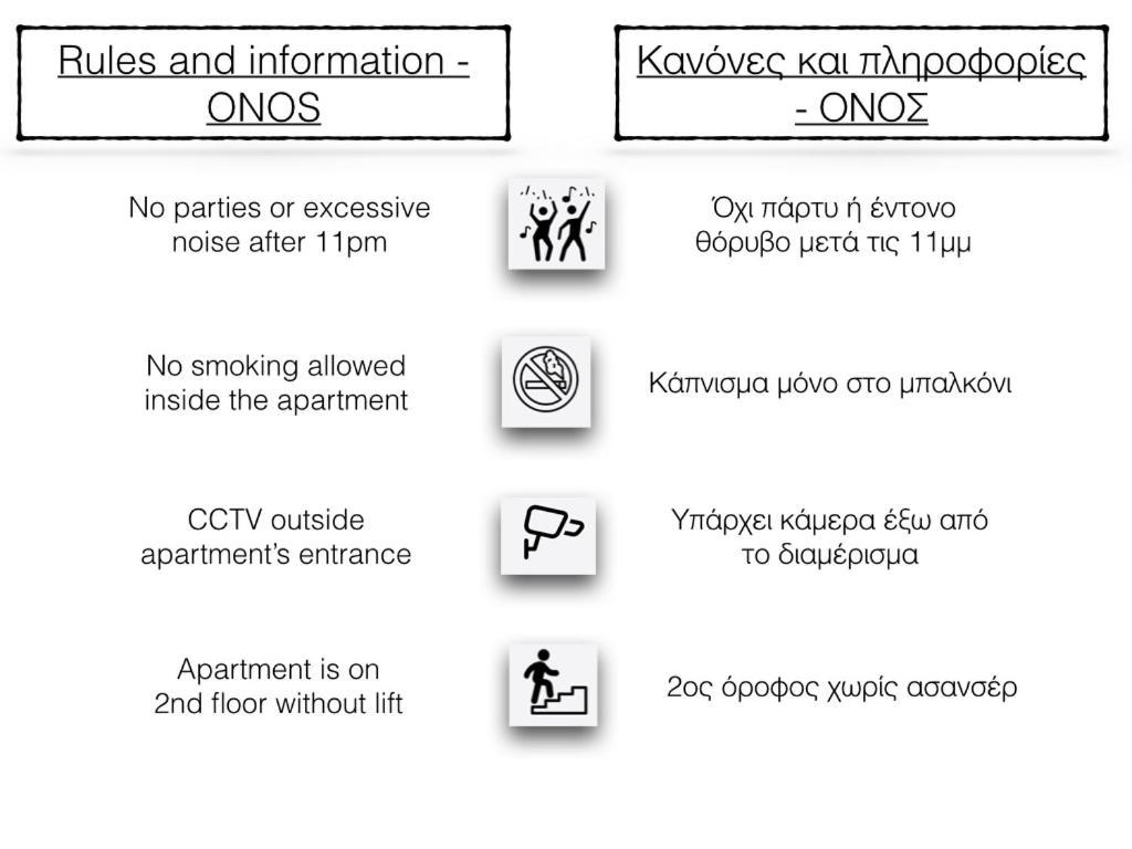 Onos - 2 Bedroom 2 Bathroom Penthouse With Terrace In Old Town Καλαμάτα Εξωτερικό φωτογραφία